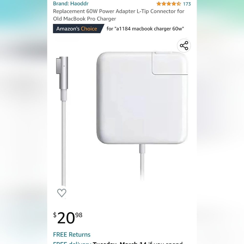 60w apple charger